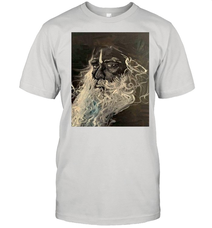 Sadhguru Art Portrait Vintage T-shirt