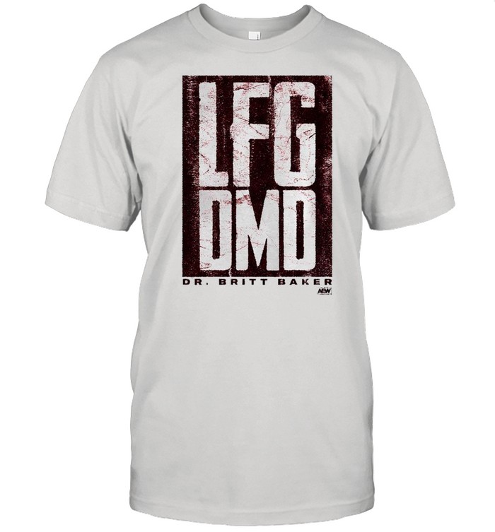 Britt Baker LFG DMD Blood Towel shirt