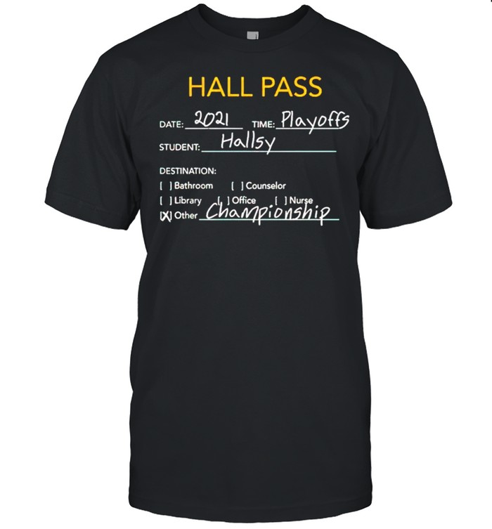 Hall pass Ryan Whitney shirt