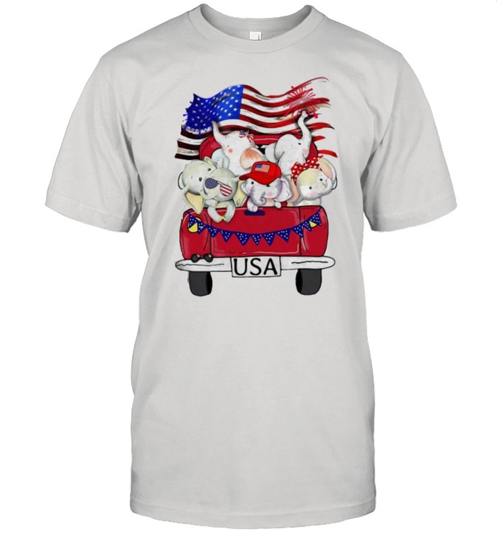 Happy Independence Day Elephant Special Day Of July Shirt