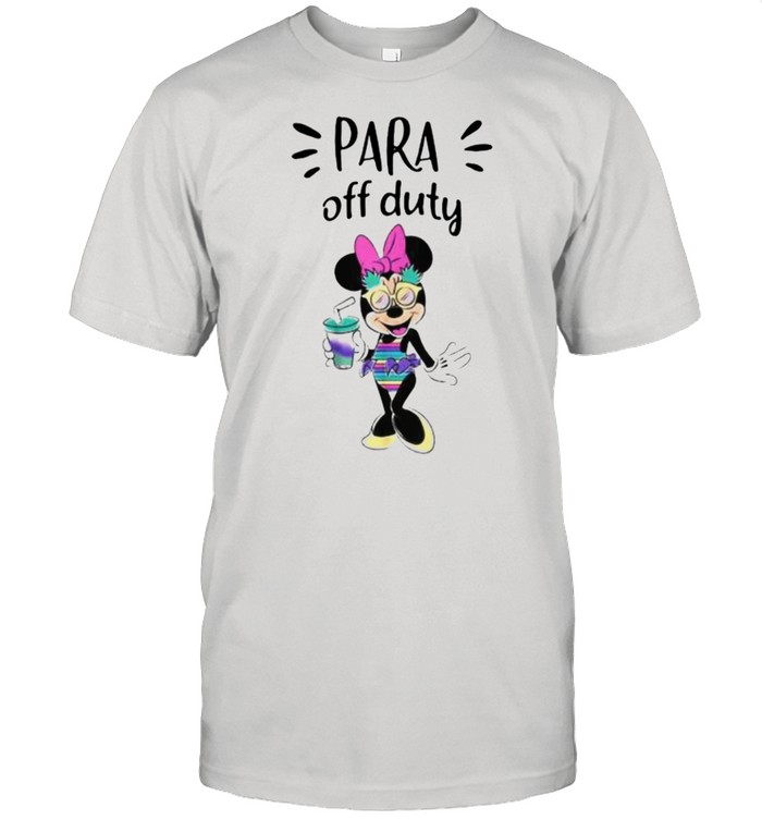 Para Off Duty Mickey Hologram Shirt