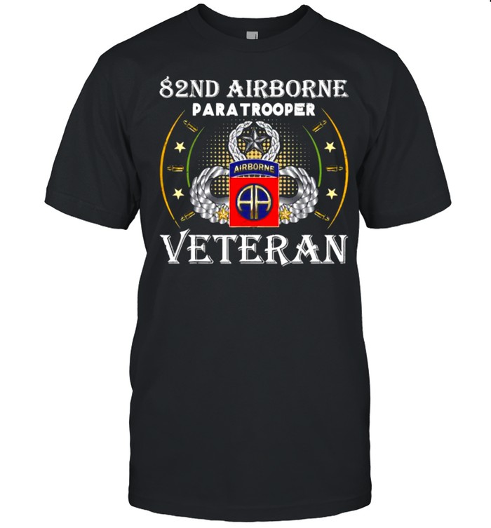 82nd Airborne Paratrooper Veteran T-Shirt