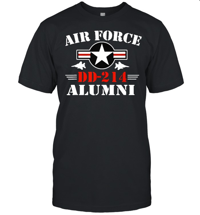 DD214 Air Force Alumni USAF Veteran T-Shirt