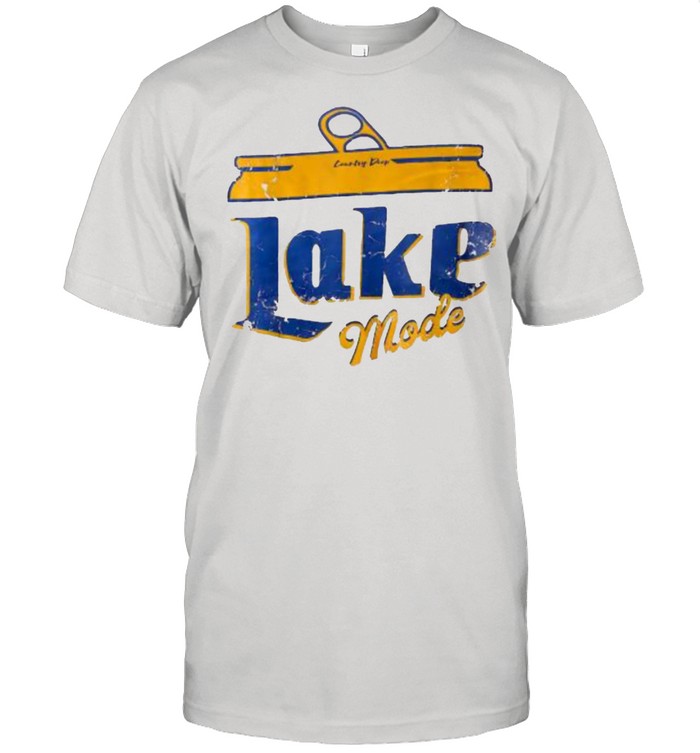 Lake Life Lake Mode Summer Beer Can T-Shirt