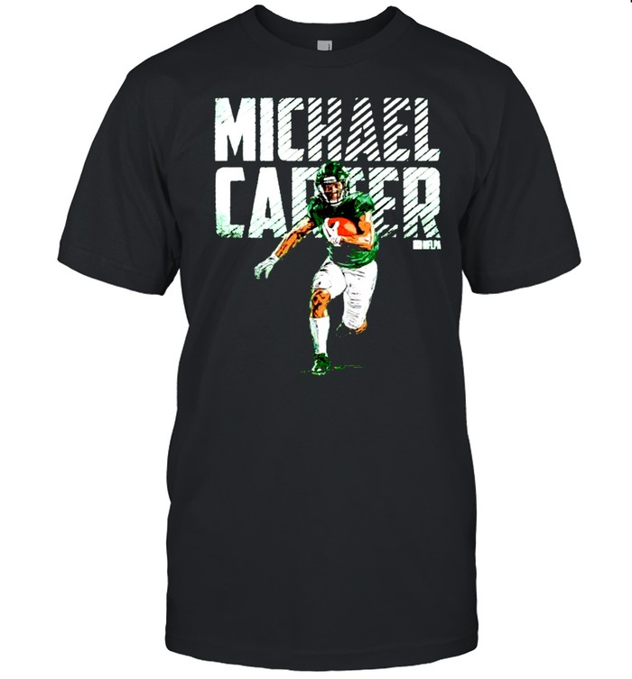 New York Football Michael Carter bold shirt