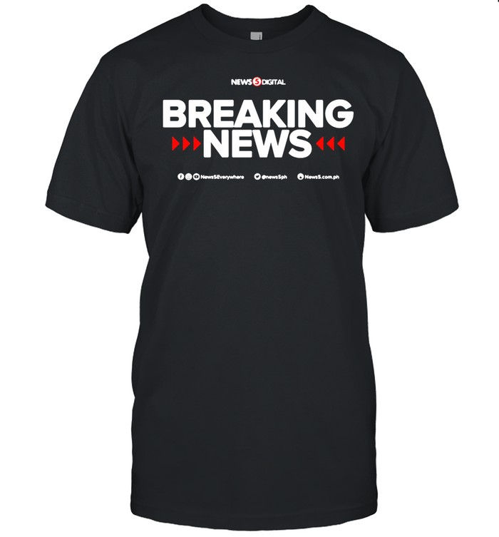 News Digital Breaking News T-shirt