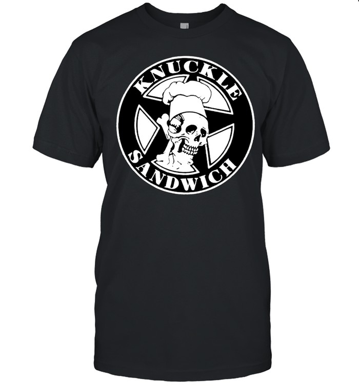 Skull chef knuckle sandwich shirt