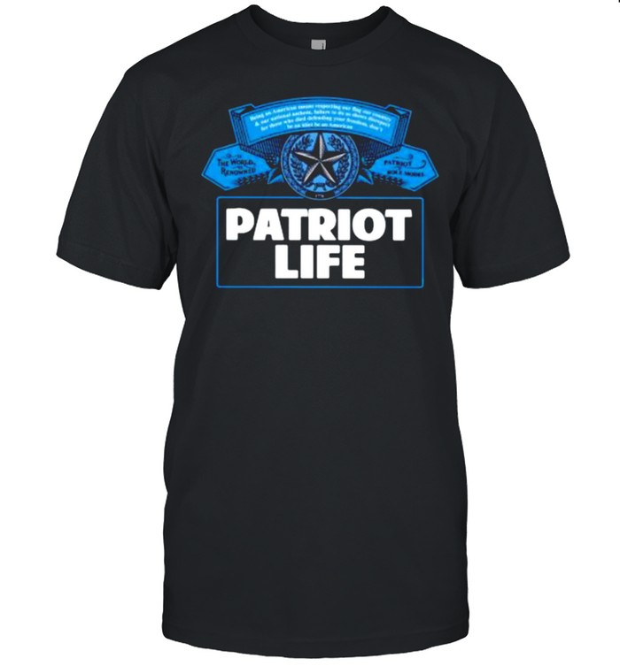 The world renowned patriot role shodel shirt