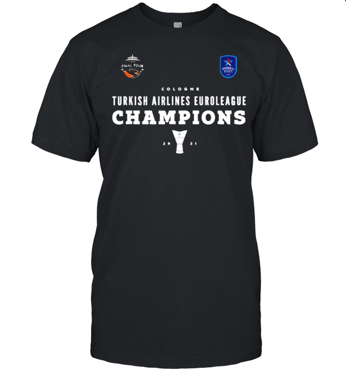 Turkish airlines euroleague Champions Anadolu Efes Istanbul T-Shirt