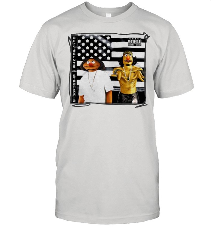 Bert and Ernie american flag shirt