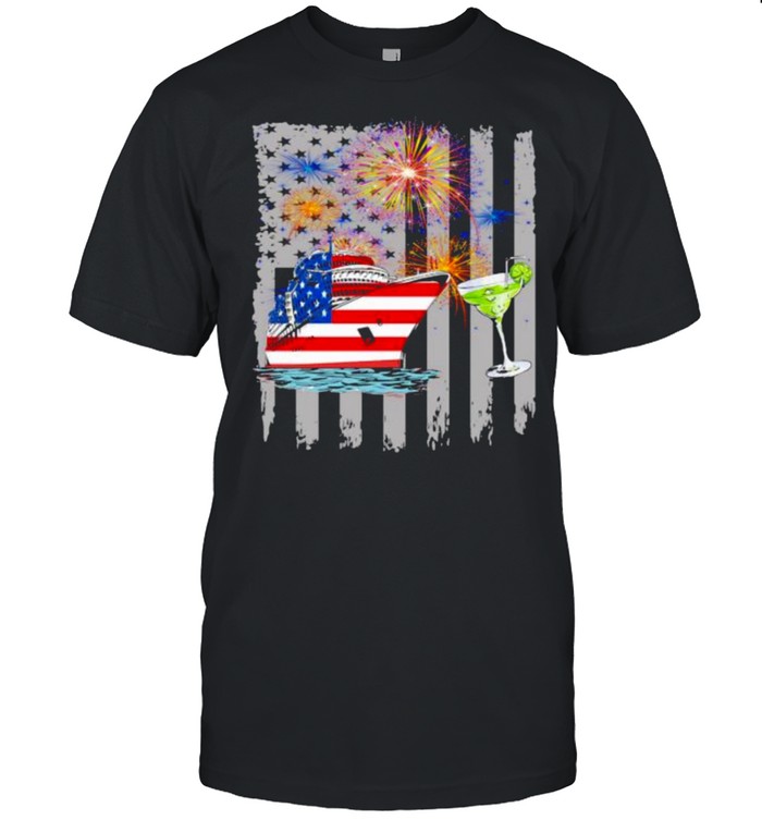 Cruise Margarita fireword 4th of July independence shirt