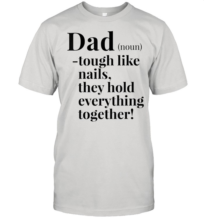 Father’s Days Dad definition noun shirt