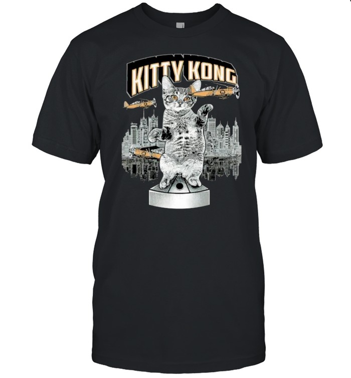 Kitty kong cat shirt