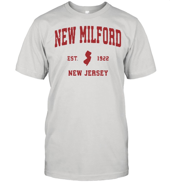 New Milford New Jersey 1922 NJ Vintage Sports Shirt