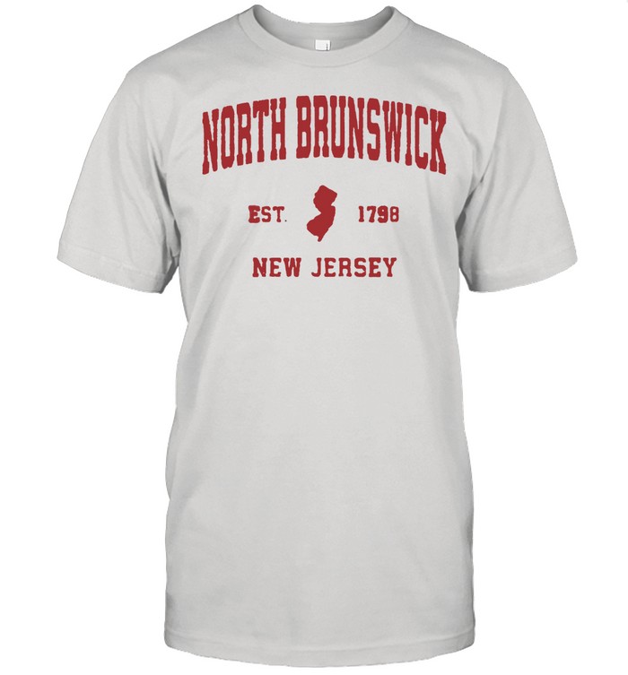 North Brunswick New Jersey 1798 NJ Vintage Sports Shirt