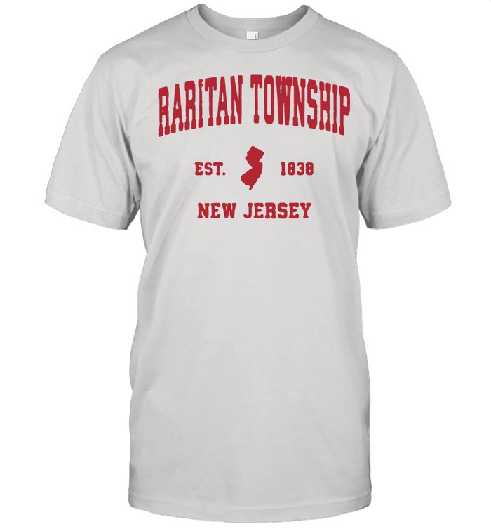 Raritan Township New Jersey 1838 NJ Vintage Sports Shirt