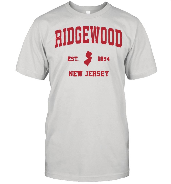 Ridgewood New Jersey 1894 NJ Vintage Sports Shirt