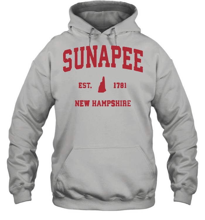 Sunapee New Hampshire 1781 NH Vintage Sports  Unisex Hoodie