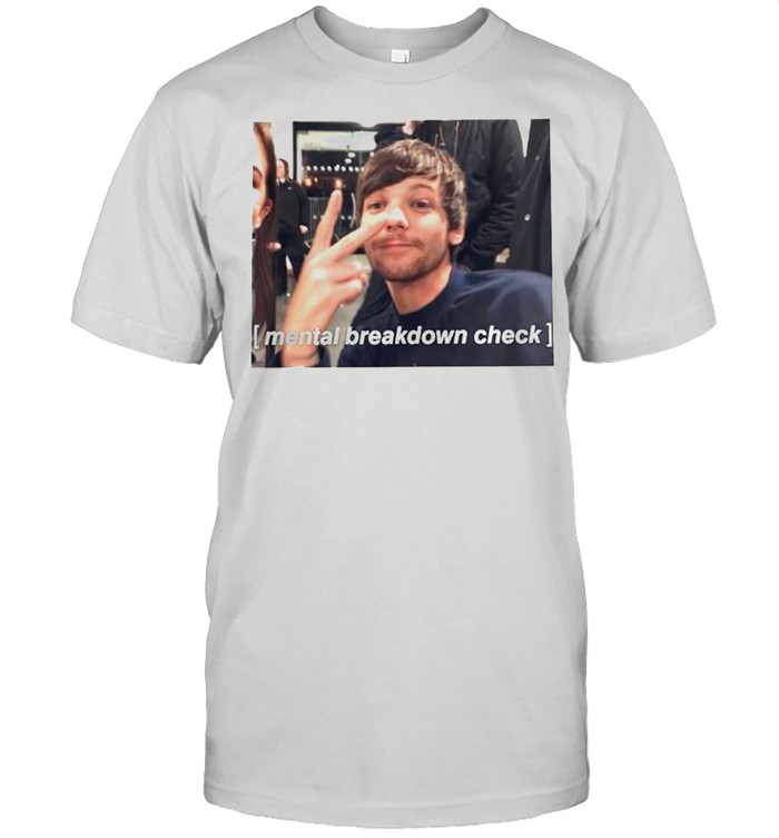 Tomlinson mental breakdown check shirt