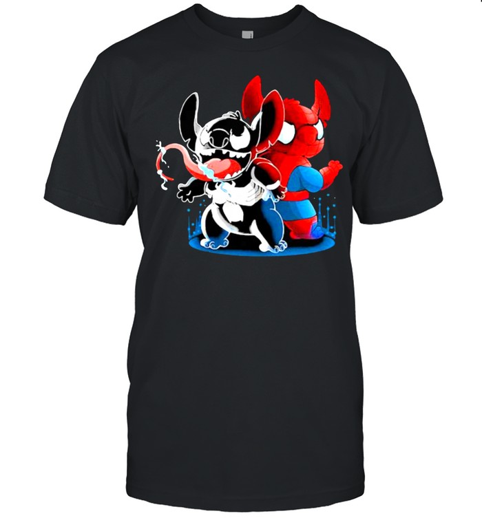 Stitch deadpool  Classic Men's T-shirt
