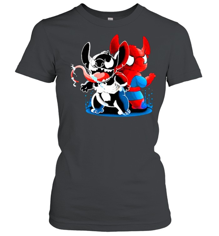 Stitch deadpool  Classic Women's T-shirt