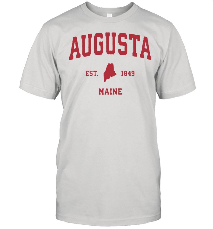 Augusta Maine 1849 ME Vintage Sports shirt