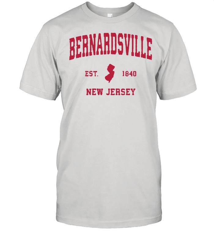 Bernardsville New Jersey 1840 NJ Vintage Sports T-Shirt