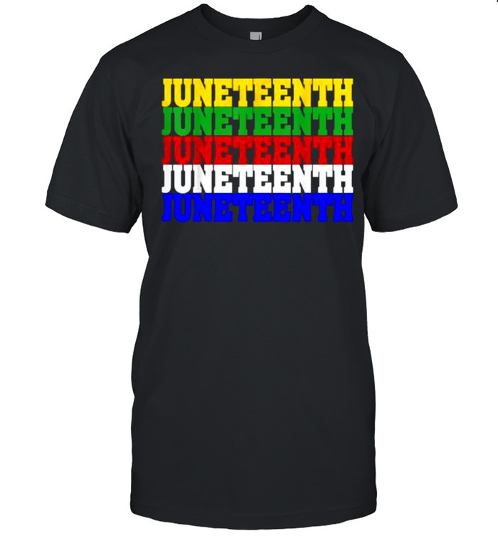 Juneteenth 06 19 Is My Independence Free Black History Month T-Shirt