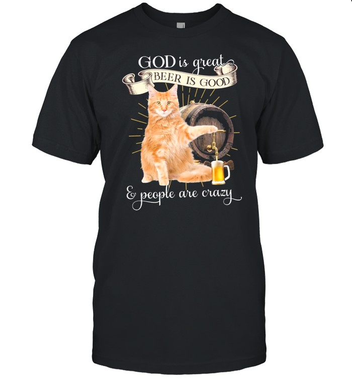 Maine Coon Gods great Beers good Gift for U Classic shirt