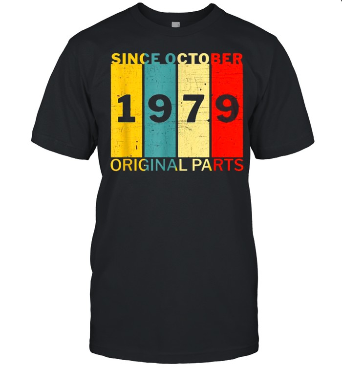 Since October 1979 Original Parts Joke Vintage T-Shirt