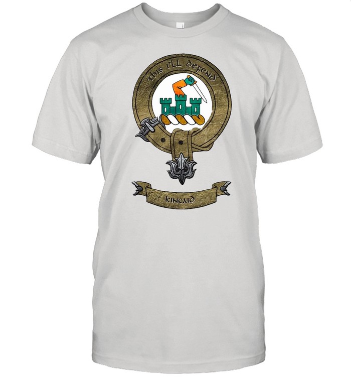 Clan Kincaid Scottish Pride Family Coat Of Arms T-shirt