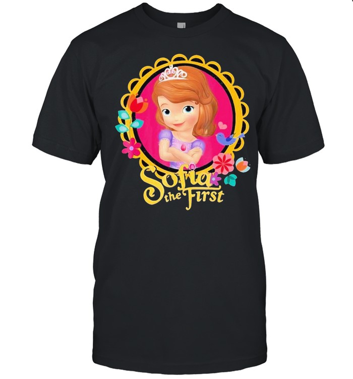 Funny Sofia The First Sofia Dainty Border shirt