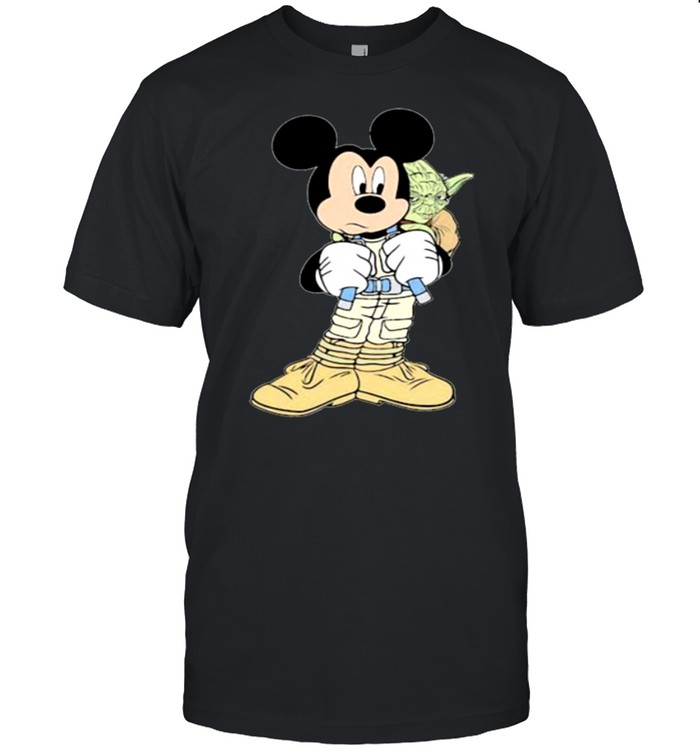 Mickey mouse with yoda shirt