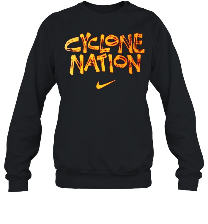 Nike cyclone nation Iowa State Cyclones shirt Unisex Sweatshirt
