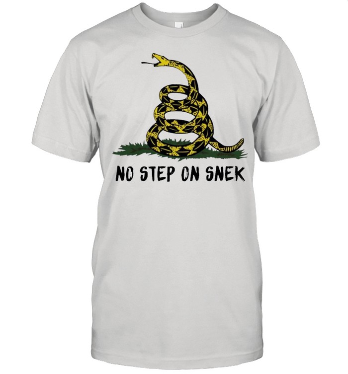 Snake no step on snek shirt