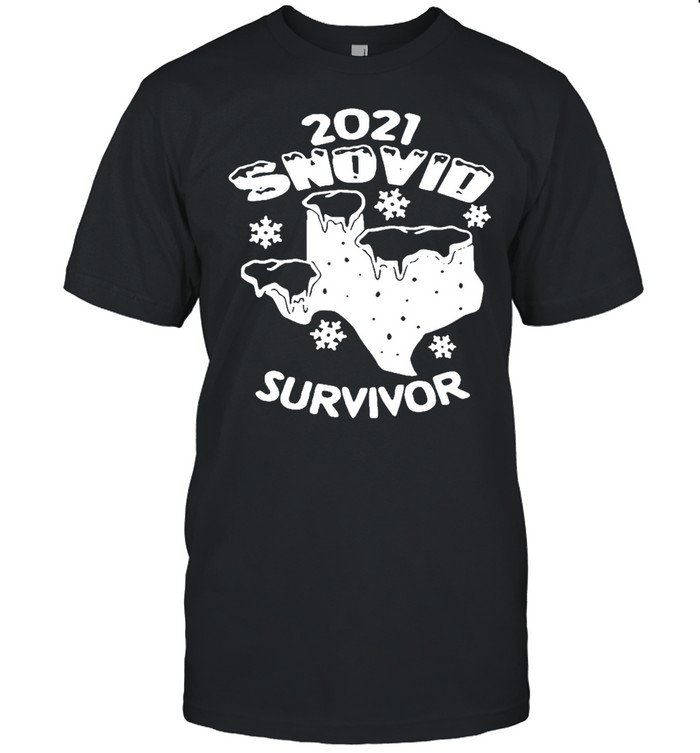 Snovid 2021 Texas survived shirt