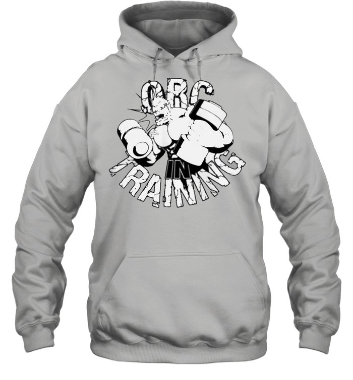 Icyssage orc in training lite shirt Unisex Hoodie