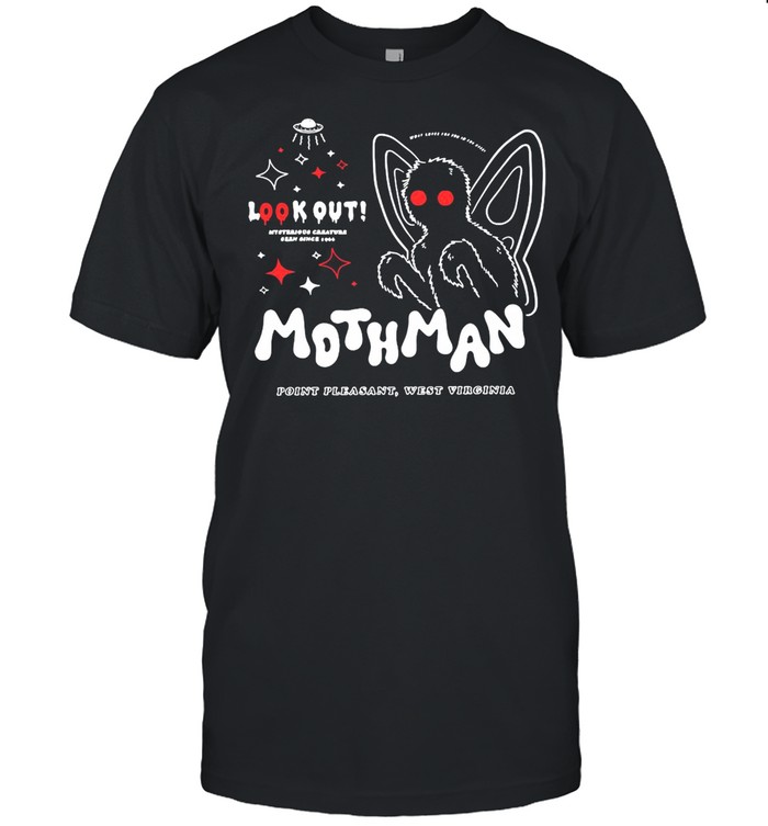 Lookout Mothman Point Pleasant West Virginia T-shirt