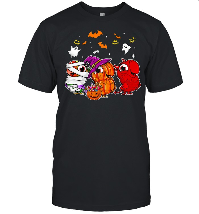 Parrot scare and parrot lovers halloween shirt