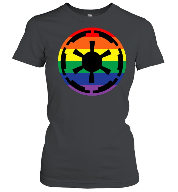 Star Wars Galactic Empire Imperial Crest Rainbow T-shirt Classic Women's T-shirt