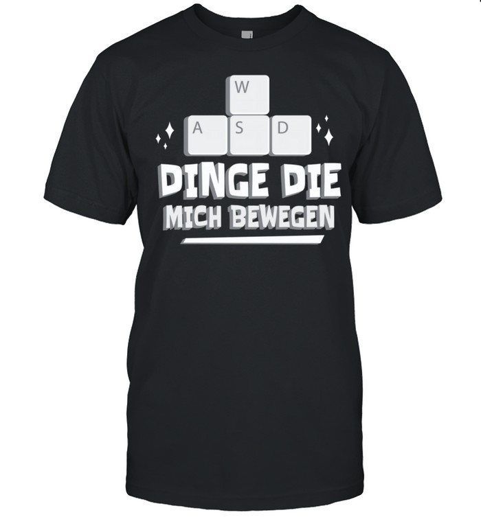 WASD GamerDesign für Computerspieler mit Tastatur Langarmshirt shirt