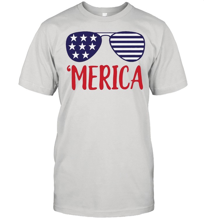 4th of July Merica Glasses Classic shirt