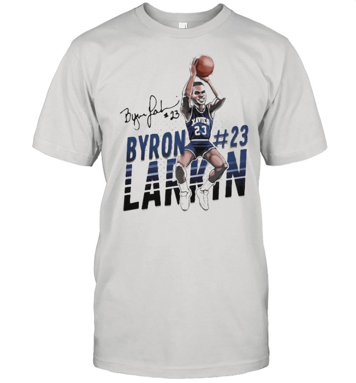 Byron larkin basketball signature shirt