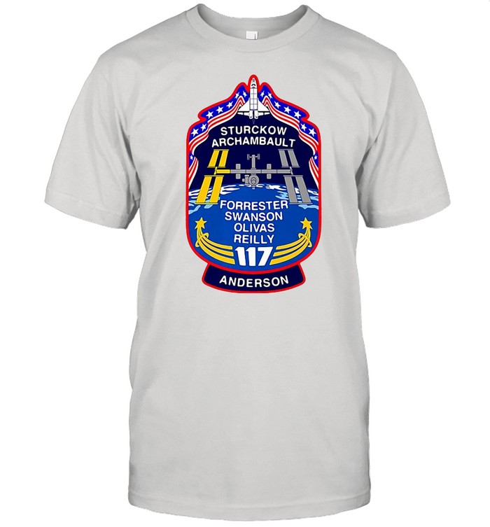 Sturckow Archambault Forrester Swanson Olivas Reilly 117 Anderson T-shirt