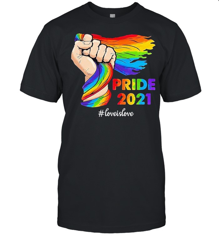 LGBT pride 2021 love is love shirt
