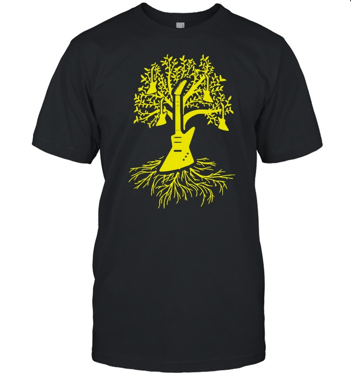 Player Tree Of The Guitarist Guitar T-shirt
