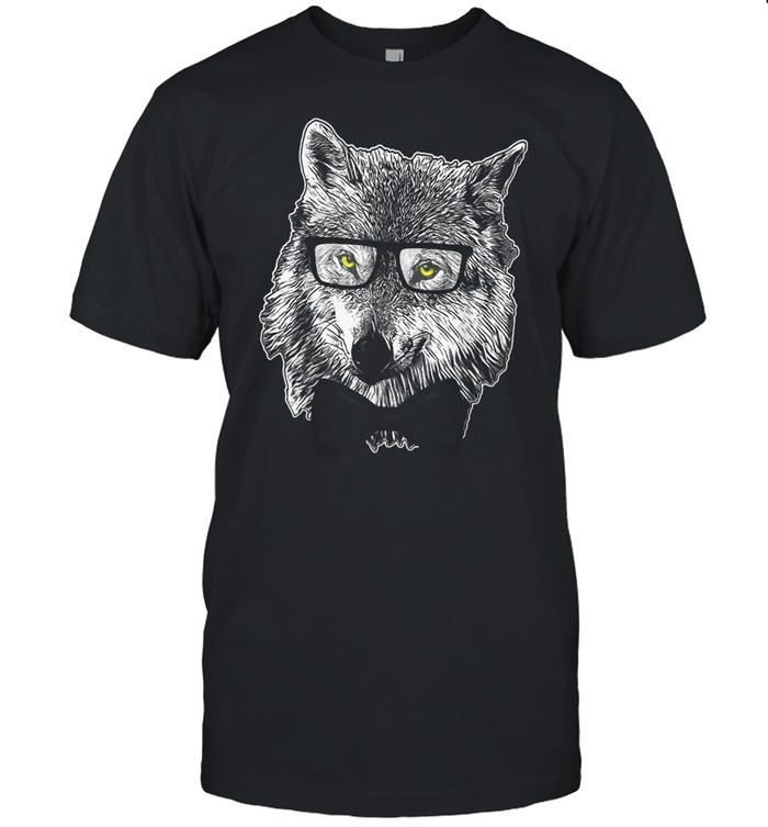 Wolf Themed Costume Party Wolves Cool Nerd Theme T-shirt