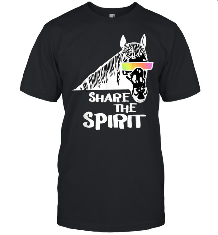 Cool Horse Share The Spirit 2 Fan Fun shirt