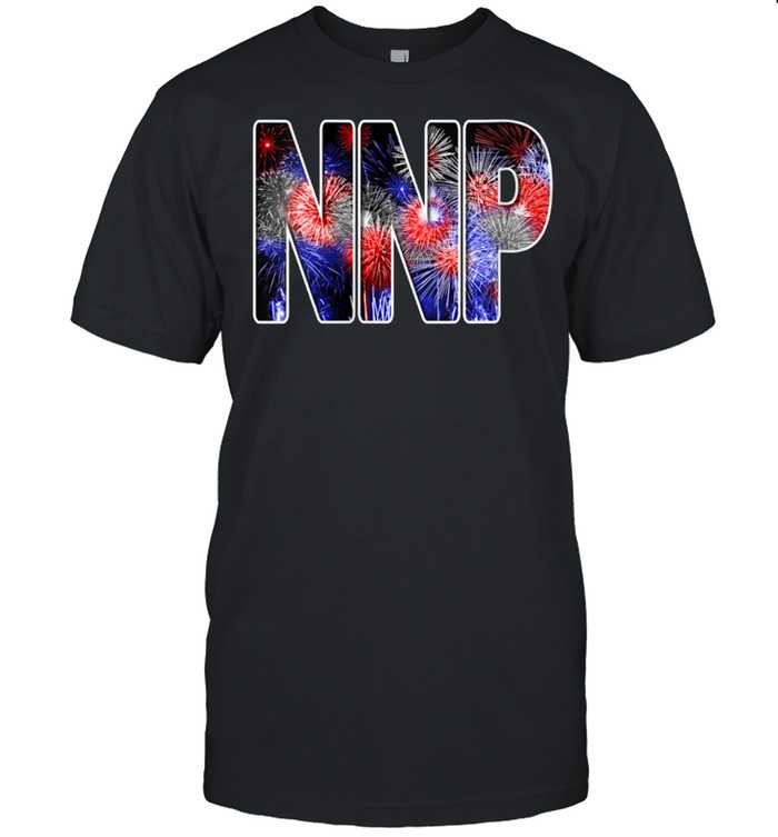 Nurses July 4th Fireworks Patriotic NNP shirt Classic Men's T-shirt