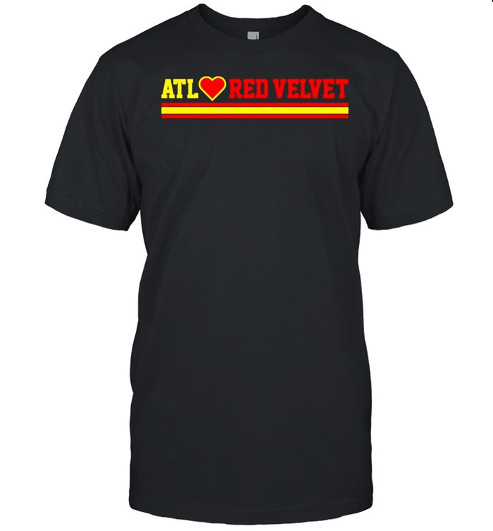 Atlanta Basketball Red Velvet ATL shirt